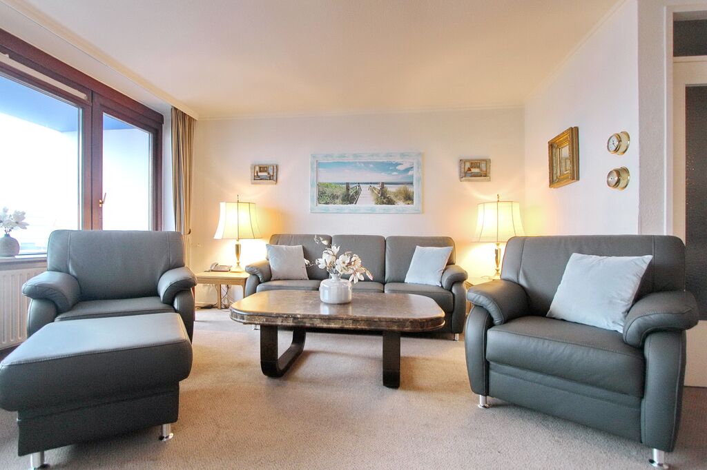 Haus Sylter Welle, App. 72, Wohn-Schlafzimmer