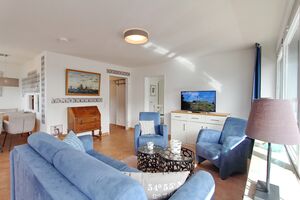 Haus Metropol, App. 164, Wohn-Schlafzimmer