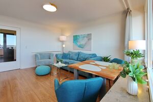 Haus Metropol, App. 173, Wohn-Schlafzimmer